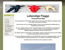 Tablet Screenshot of lebendigeflagge.de